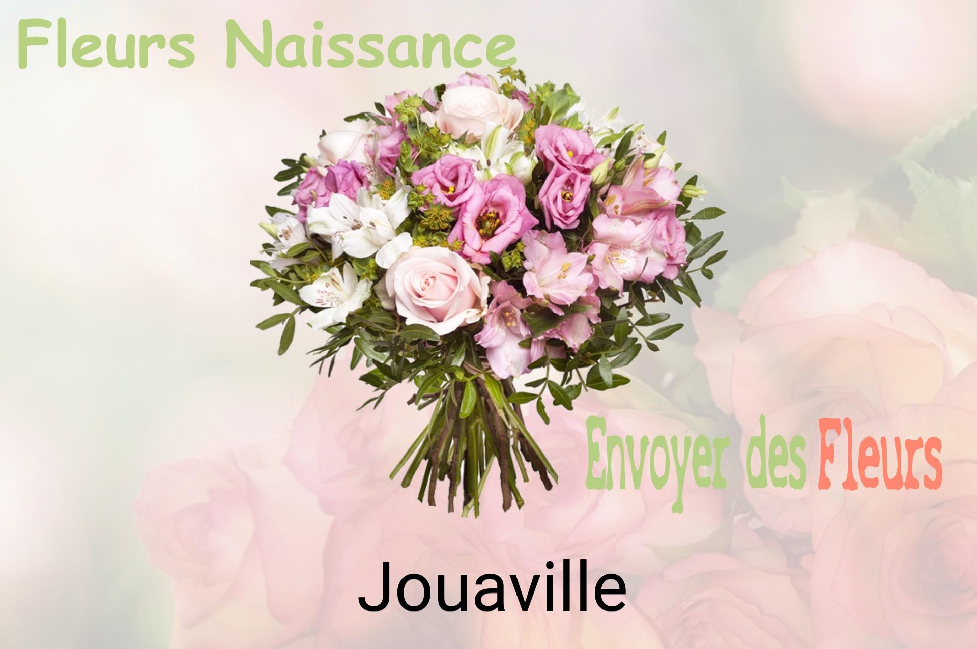 Bouquet de fleurs de naissance livré à Jouaville